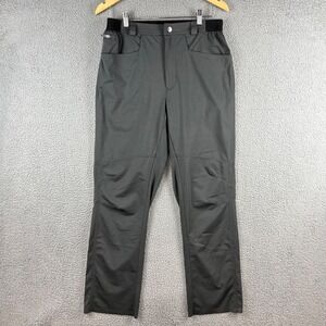 Duluth Trading Duluthflex Bardon Peak Pants Mens Large x 32 Grey Stretch Comfort